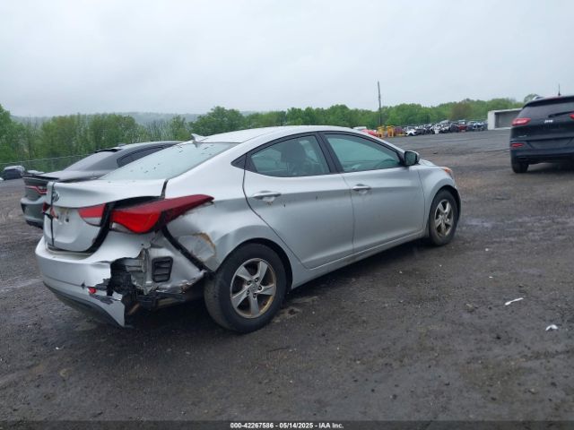 KMHDH4AE8FU352848 Hyundai ELANTRA SE