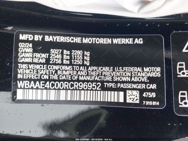 2024 BMW 840 WBAAE4C00RCR96952 Photo 8