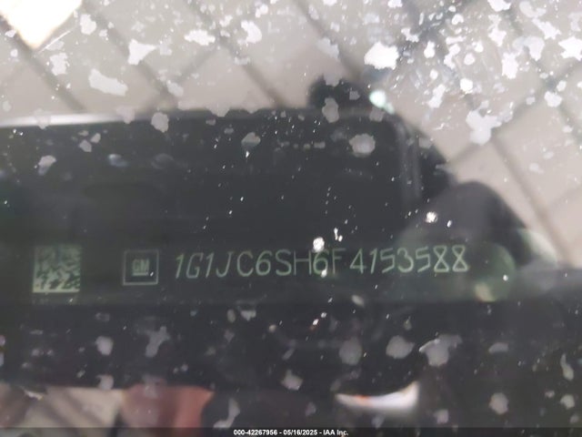 1G1JC6SH6F4153588 Chevrolet Sonic Lt Auto