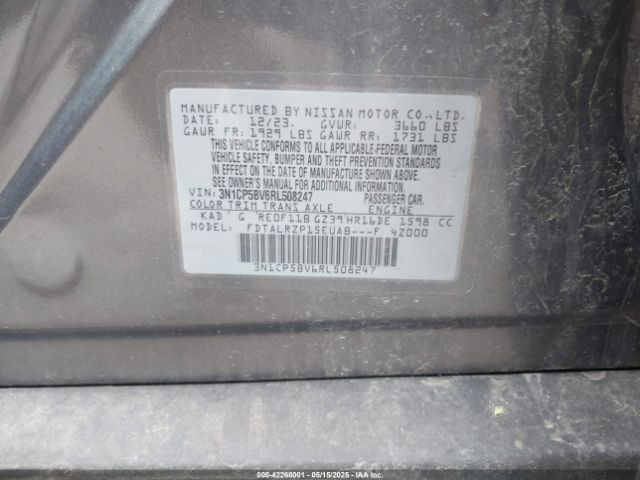 2024 NISSAN KICKS 3N1CP5BV6RL508247 Photo 8