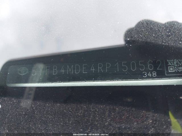 5YFB4MDE4RP150562 Toyota COROLLA LE
