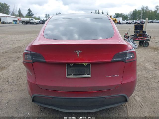 5YJYGAEE6MF205256 Tesla Model Y Long Range Dual Motor All-wheel Drive