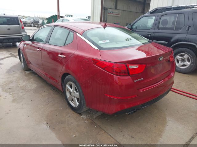5XXGM4A75FG509952 KIA Optima Lx