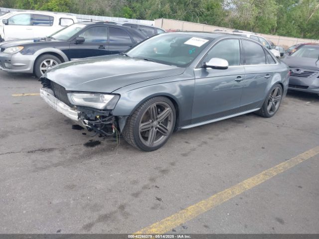 2013 AUDI S4 WAUBGAFL0DA145368 Photo 1