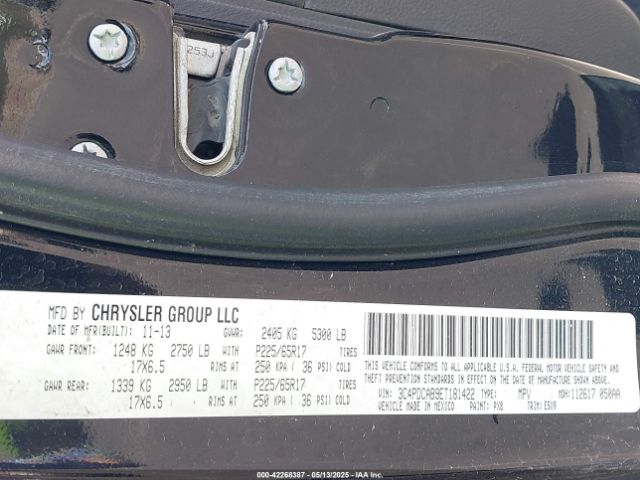 3C4PDCAB9ET181422 Dodge Journey American Value Pkg