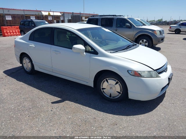 42268563 :رقم المزاد ، JHMFA36258S027131 vin ، 2008 Honda Civic Hybrid مزاد بيع