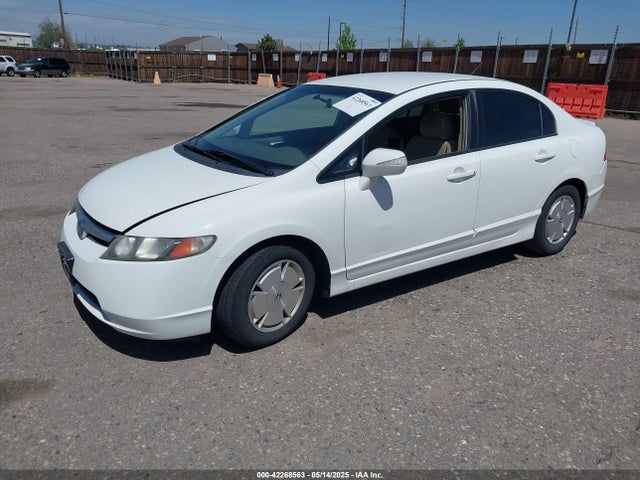 42268563 :رقم المزاد ، JHMFA36258S027131 vin ، 2008 Honda Civic Hybrid مزاد بيع