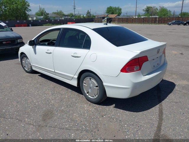 42268563 :رقم المزاد ، JHMFA36258S027131 vin ، 2008 Honda Civic Hybrid مزاد بيع