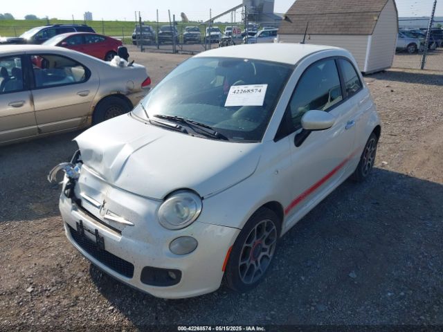 2012 FIAT 500 3C3CFFBR1CT186721 Photo 1