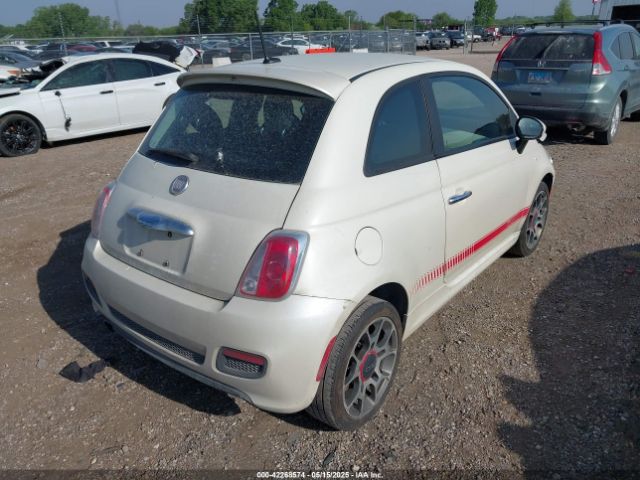 2012 FIAT 500 3C3CFFBR1CT186721 Photo 3