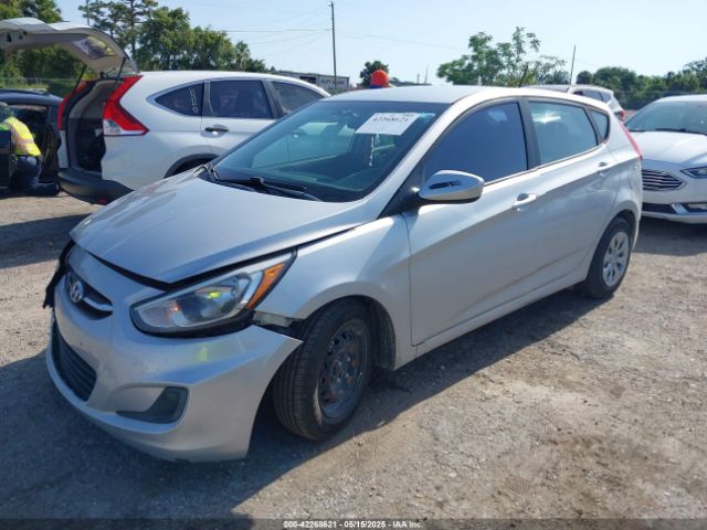 2017 HYUNDAI ACCENT KMHCT5AE8HU348060 Photo 1