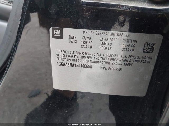 2014 CADILLAC ATS 1G6AA5RA1E0108650 Photo 8