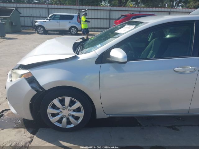2T1BURHE3FC363621 Toyota COROLLA LE