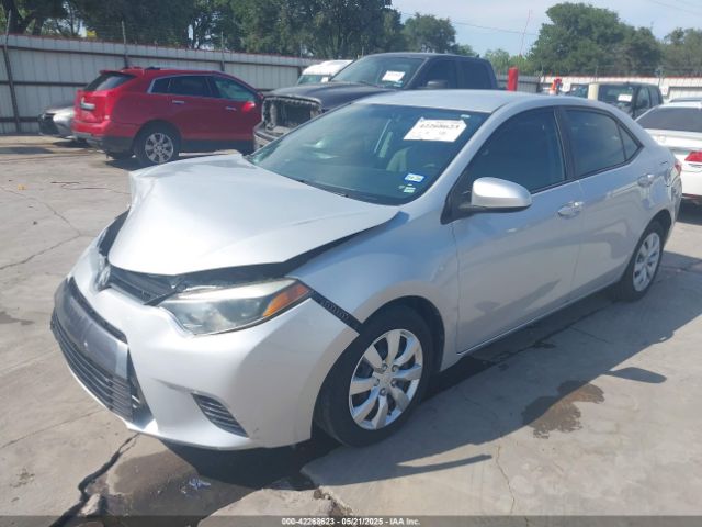 2T1BURHE3FC363621 Toyota COROLLA LE