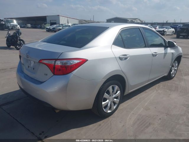 2T1BURHE3FC363621 Toyota COROLLA LE