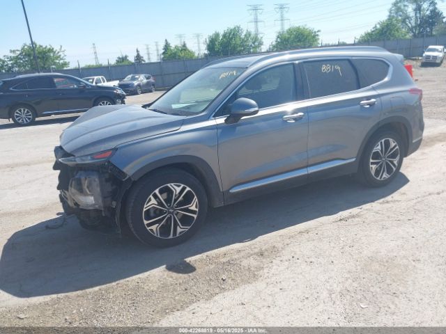 2019 HYUNDAI SANTA FE 5NMS5CAA1KH076297 Photo 1