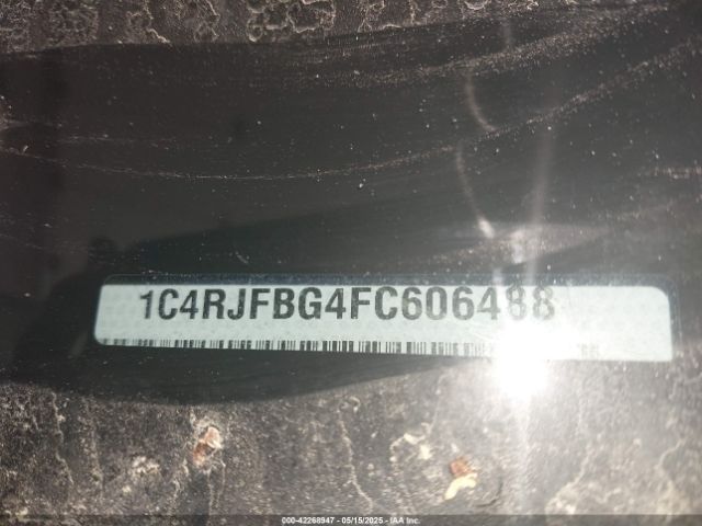 2015 JEEP GRAND CHEROKEE 1C4RJFBG4FC606488 Photo 8