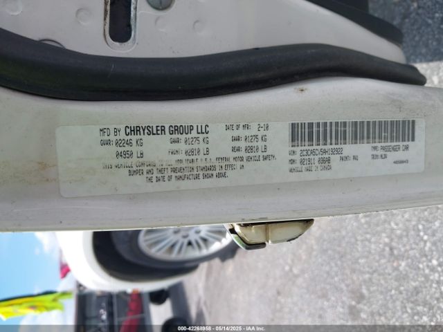 2010 CHRYSLER 300 2C3CA5CV5AH192922 Photo 8