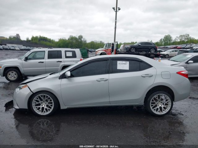 2T1BURHE4GC628967 Toyota COROLLA LE