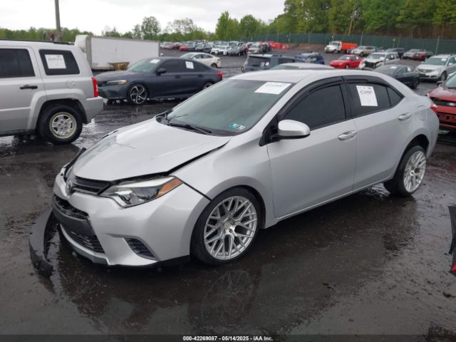 2T1BURHE4GC628967 Toyota COROLLA LE