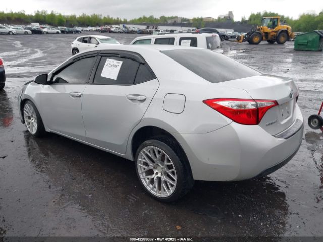 2T1BURHE4GC628967 Toyota COROLLA LE