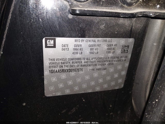 2013 CADILLAC ATS 1G6AA5RXXD0167876 Photo 8