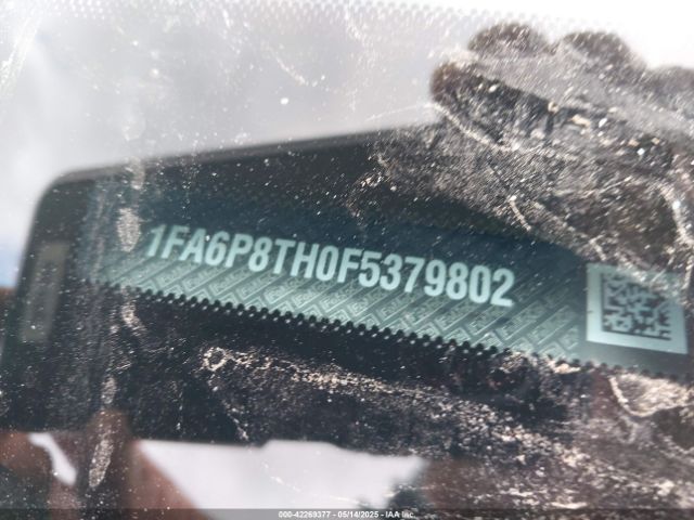 1FA6P8TH0F5379802 Ford Mustang Ecoboost