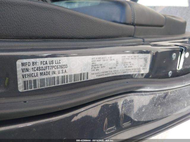 1C4SDJFT7PC676233 Dodge Durango Pursuit Awd