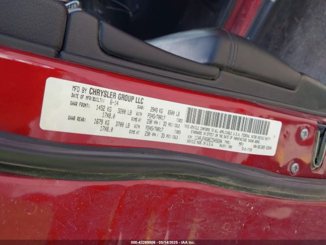 1C4RJFAG8EC545694 Jeep Grand Cherokee Laredo