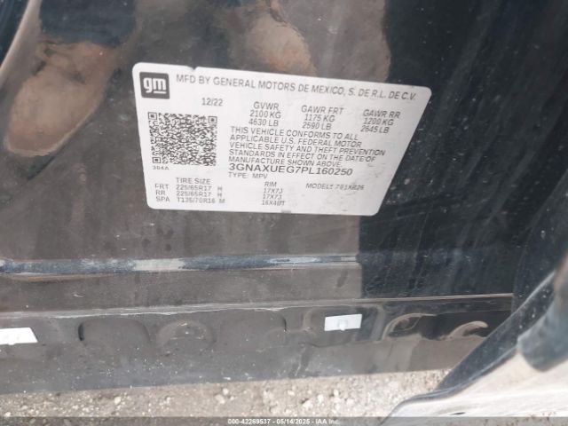 2023 CHEVROLET EQUINOX 3GNAXUEG7PL160250 Photo 8