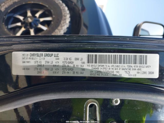 2015 RAM 1500 1C6RR6LT1FS554349 Photo 8