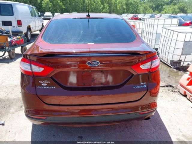 3FA6P0LU3GR143688 Ford Fusion Hybrid Se