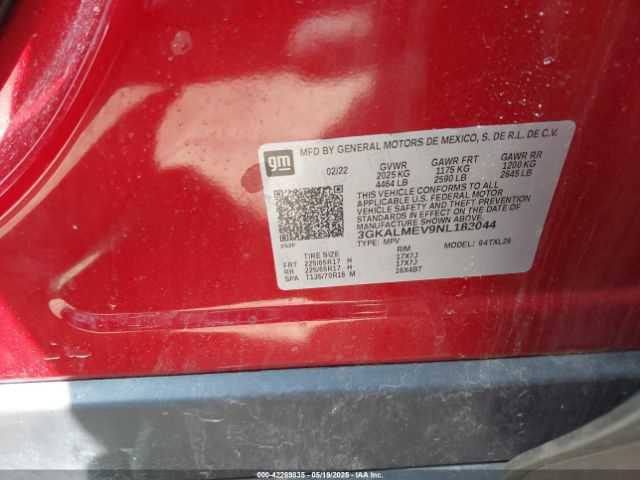 2022 GMC TERRAIN 3GKALMEV9NL182044 Photo 8