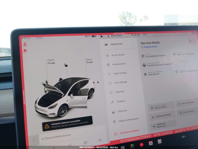 5YJYGDEE9LF015631 Tesla Model Y