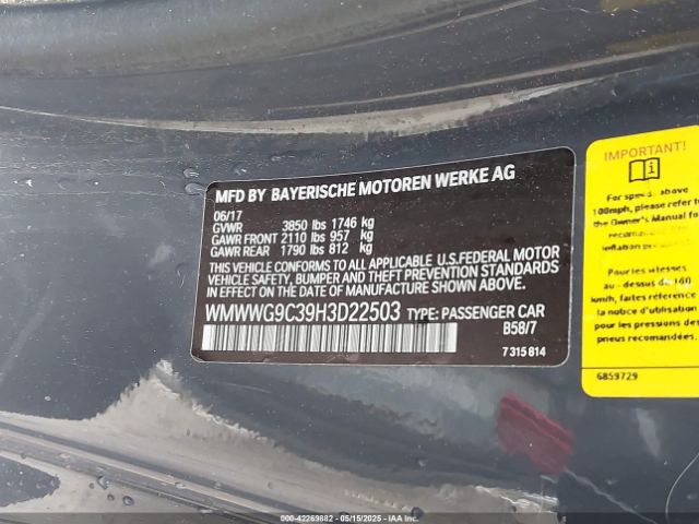 2017 MINI CONVERTIBLE WMWWG9C39H3D22503 Photo 8