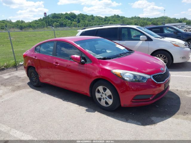KNAFK4A61G5612426 KIA FORTE LX