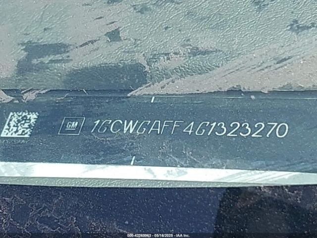 1GCWGAFF4G1323270 Chevrolet Express 2500 Work Van