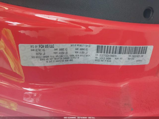2017 FIAT 500E 3C3CFFGE2HT546074 Photo 8