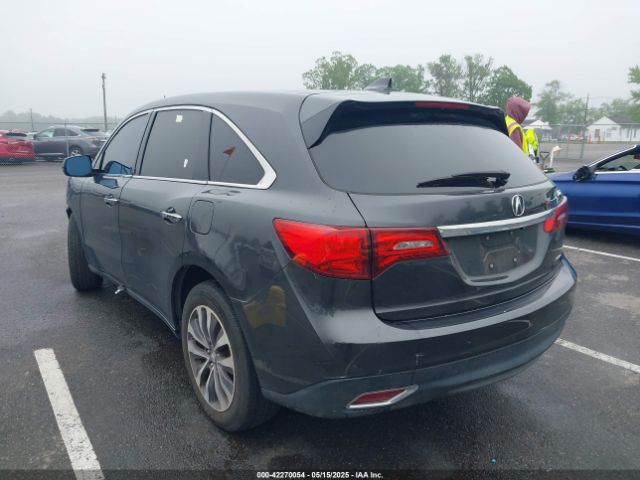 2016 ACURA MDX 5FRYD4H46GB006689 Photo 2