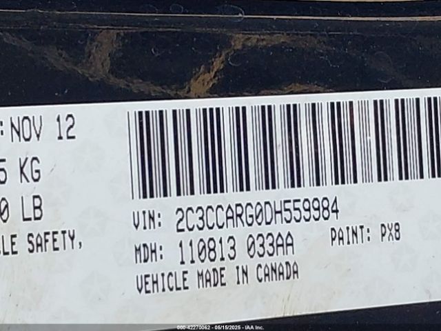 2013 CHRYSLER 300 2C3CCARG0DH559984 Photo 8