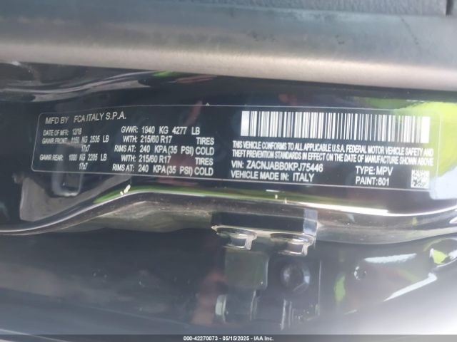 2019 JEEP RENEGADE ZACNJABB0KPJ75446 Photo 8