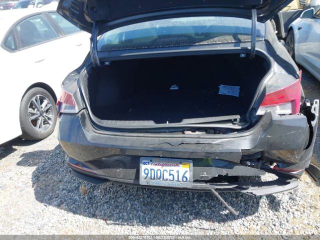 KMHLM4AJ2PU044547 Hyundai Elantra Hybrid Blue