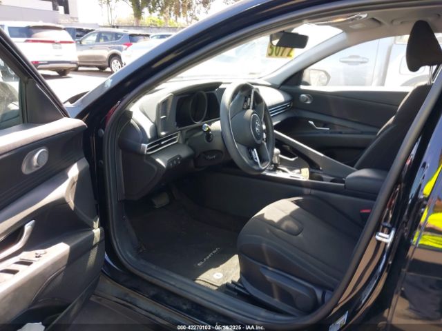 KMHLM4AJ2PU044547 Hyundai Elantra Hybrid Blue