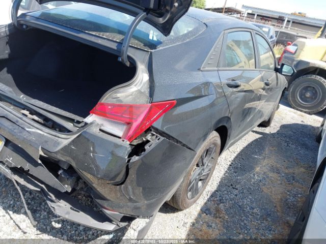 KMHLM4AJ2PU044547 Hyundai Elantra Hybrid Blue