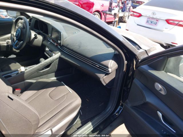 KMHLM4AJ2PU044547 Hyundai Elantra Hybrid Blue