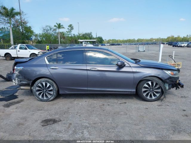 1HGCR6F56FA010447 Honda Accord Hybrid Ex-l