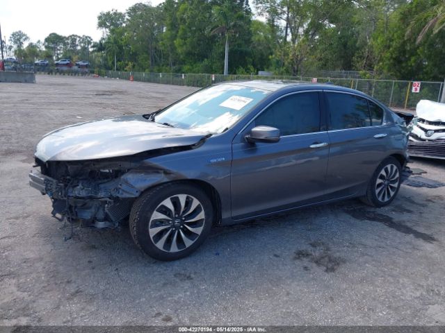1HGCR6F56FA010447 Honda Accord Hybrid Ex-l