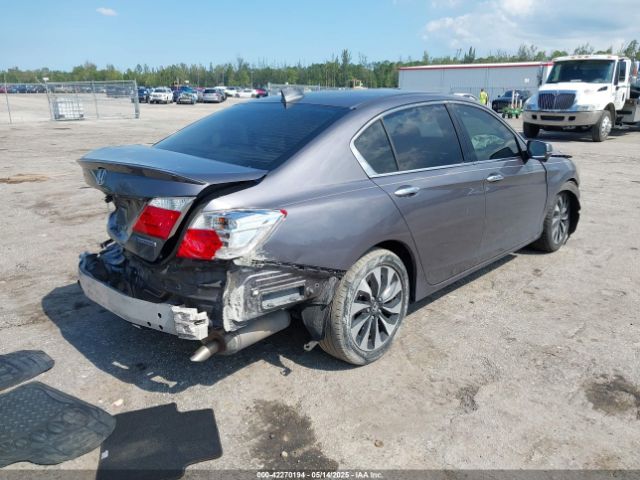1HGCR6F56FA010447 Honda Accord Hybrid Ex-l