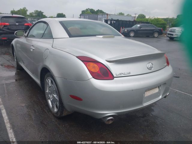2005 LEXUS SC 430 JTHFN48Y750068203 Photo 2