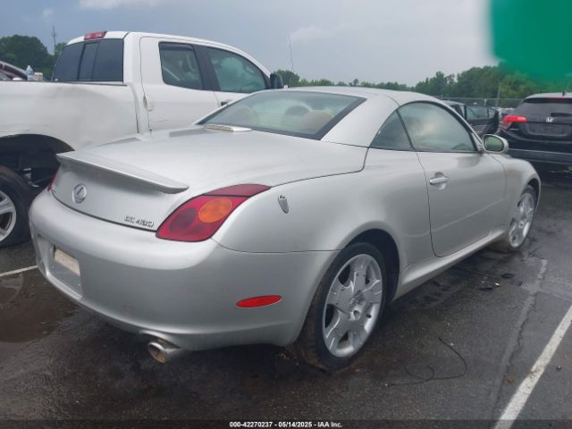 2005 LEXUS SC 430 JTHFN48Y750068203 Photo 3